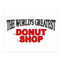 The World's Greatest Doughnut Shop Postcard