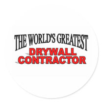 The World's Greatest Drywall Contractor Stickers