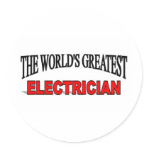 The World's Greatest Electrician Stickers