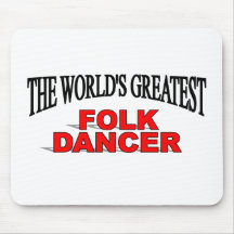 The World's Greatest Folk Dancer Mouse Mats