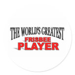 The World's Greatest Frisbee Player stickers
