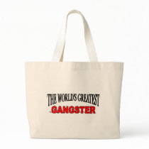 The World's Greatest Gangster Canvas Bags