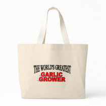The World's Greatest Garlic Grower Tote Bags