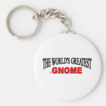 The World's Greatest Gnome Key Chains