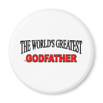The World's Greatest God Father Magnets
