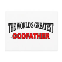 The World's Greatest Godfather Postcards