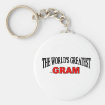 The World's Greatest Gram Key Chain