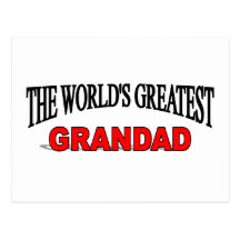 The World's Greatest Grandad Post Cards