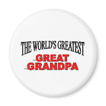 The World's Greatest Great Grandma Magnets