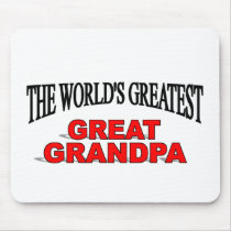 The World's Greatest Great Grandma Mouse Pad