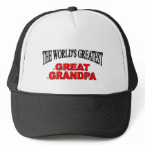 The World's Greatest Great Grandpa Hats