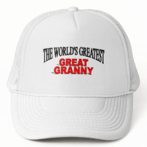 The World's Greatest Great Granny Trucker Hats