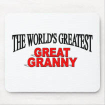 The World's Greatest Great Granny Mouse Mats