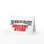 The World's Greatest Grocery Store cards