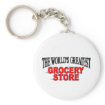 The World's Greatest Grocery Store keychains