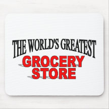 The World's Greatest Grocery Store Mouse Mat