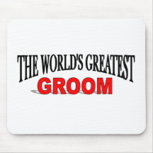 The World's Greatest Groom Mousepads