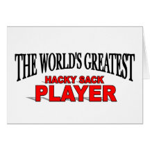 The World's Greatest Hacky Sack Player Cards