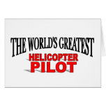 The World's Greatest Helicopter Pilot Card