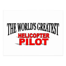 The World's Greatest Helicopter Pilot Postcards