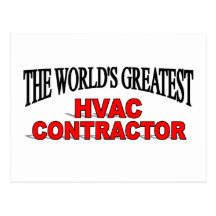 The World's Greatest HVAC Contractor Postcards