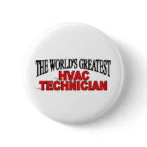 The World's Greatest HVAC Technician Button