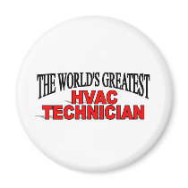 The World's Greatest HVAC Technician Magnet