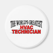 The World's Greatest HVAC Technician Magnet