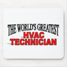 The World's Greatest HVAC Technician Mouse Mats
