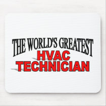 The World's Greatest HVAC Technician Mouse Mats