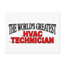 The World's Greatest HVAC Technician Postcards
