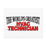 The World's Greatest HVAC Technician postcards