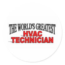 The World's Greatest HVAC Technician Sticker