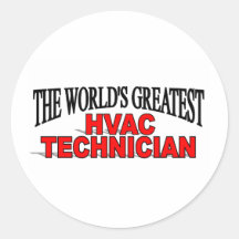 The World's Greatest HVAC Technician Sticker