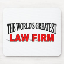 The World's Greatest Law Firm Mouse Pads