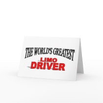 The World's Greatest Limo Driver Greeting Cards