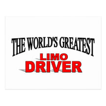 The World's Greatest Limo Driver Postcard