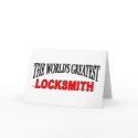 The World's Greatest Locksmith cards