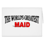The World's Greatest Maid Cards