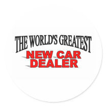 The World's Greatest New Car Dealer Sticker
