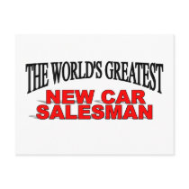 The World's Greatest New Car Salesman Postcards