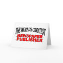 The World's Greatest Newspaper Publisher cards