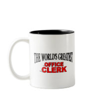 The World's Greatest Office Clerk Coffee Mug