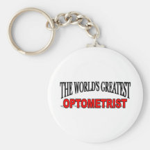 The World's Greatest Optometrist Key Chain