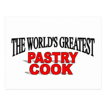The World's Greatest Pastry Cook Postcards