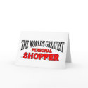 The World's Greatest Personal Shopper cards