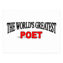 The World's Greatest Poet Postcard