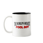 The World's Greatest Pool Boy mugs