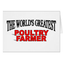 The World's Greatest Poultry Farmer Cards