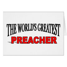 The World's Greatest Preacher Card